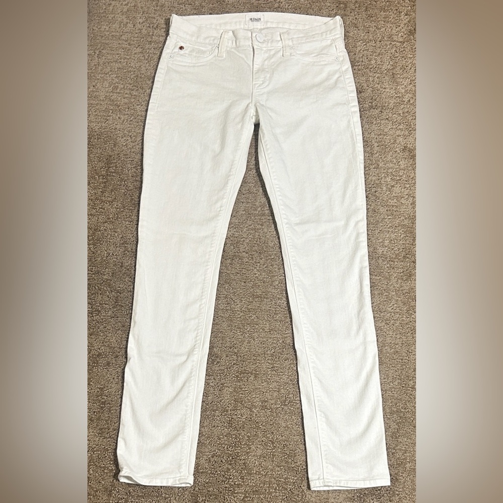 Hudson “Colette” Mid Rise Skinny Jeans